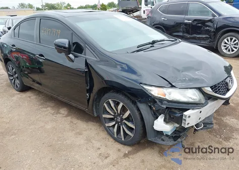 2015 Honda Civic Ex-L из США, поврежденный, VIN 19XFB2F96FE075002